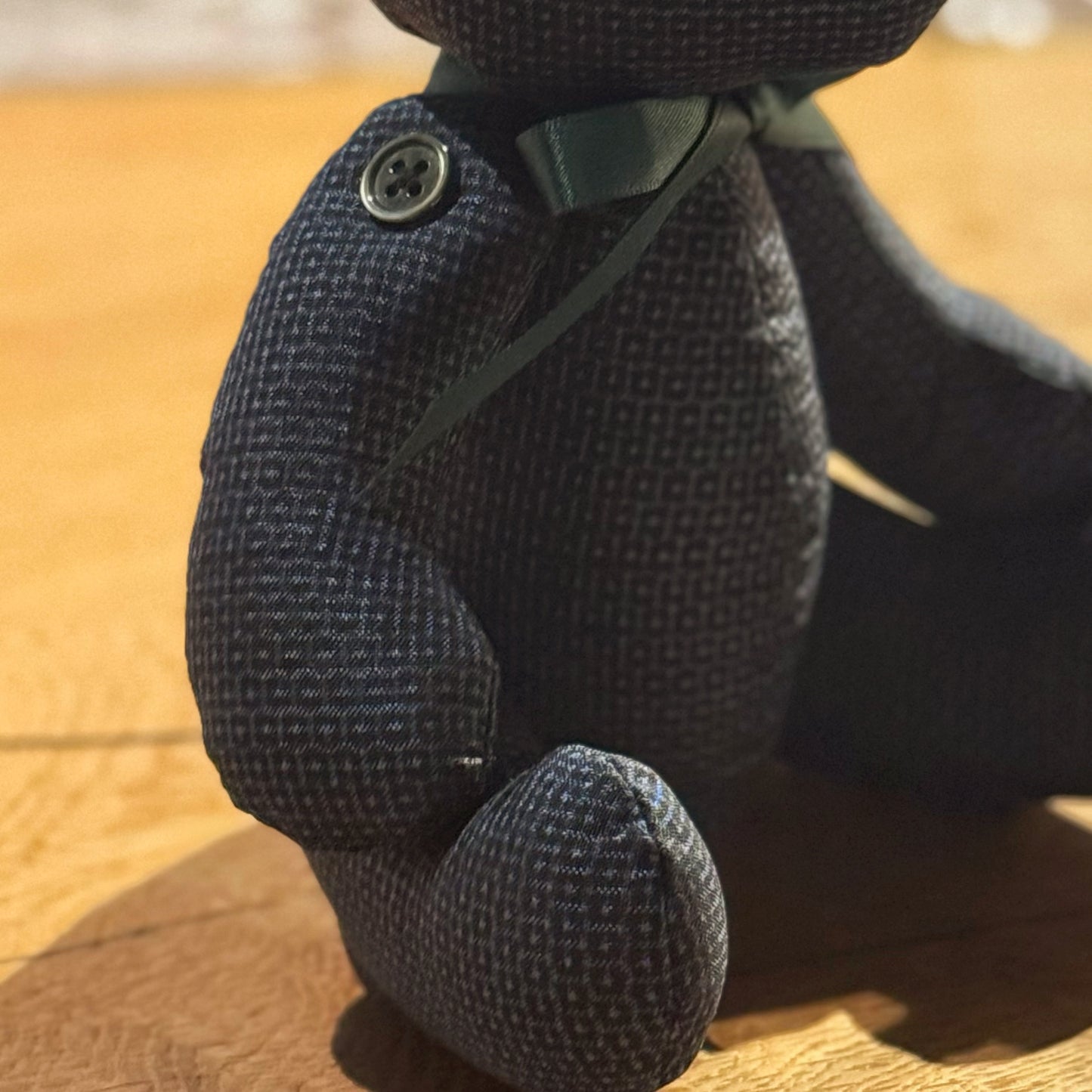 Oshima Tsumugi Teddy Bear (Tortoise Shell Pattern) Small