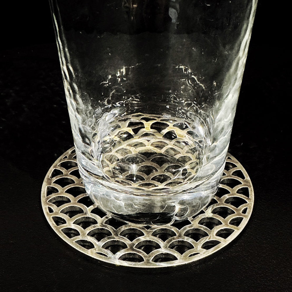 Modern Japanese Coaster (Seigaiha)