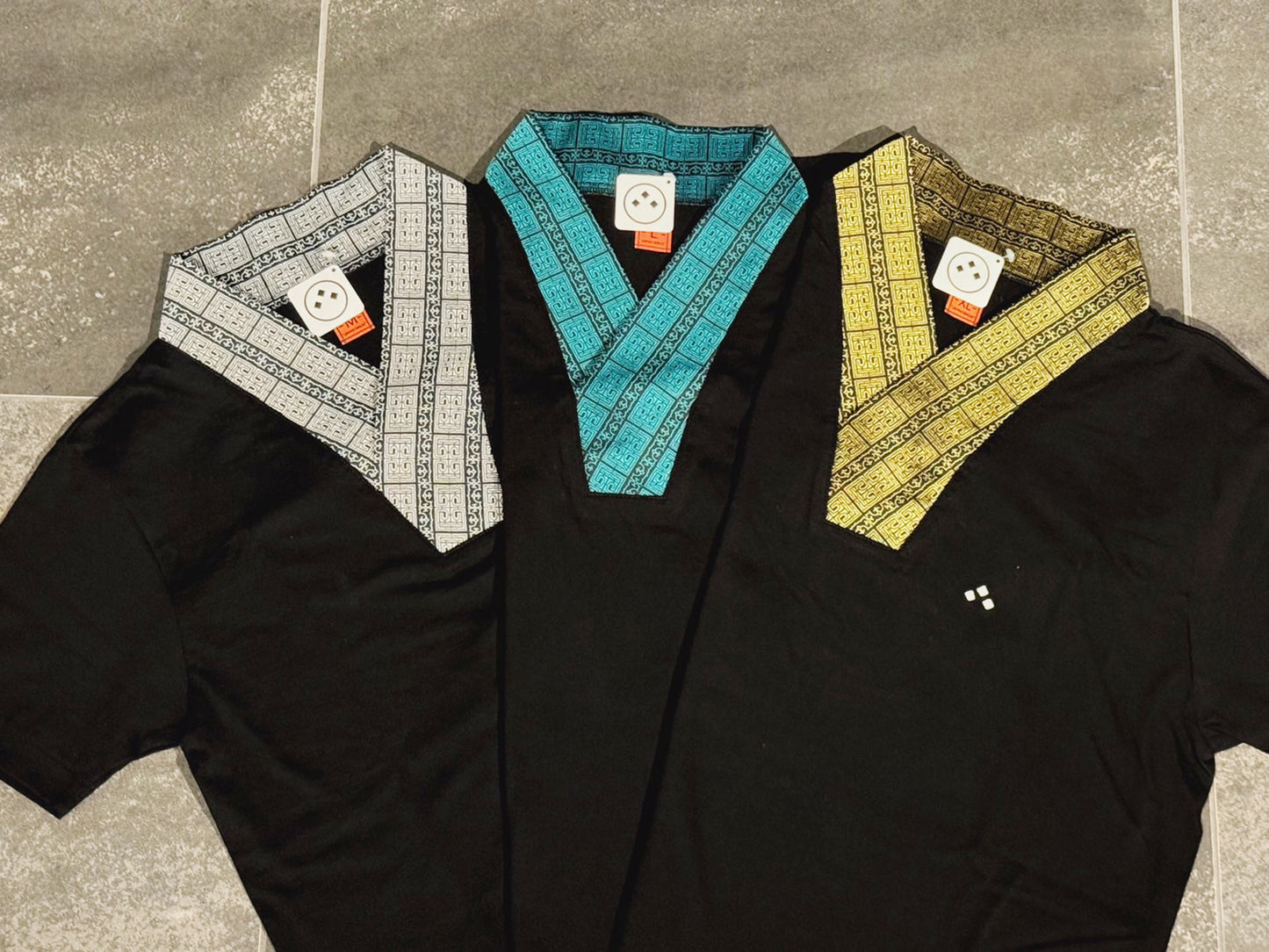 JUBANT shirt (Ainu pattern)