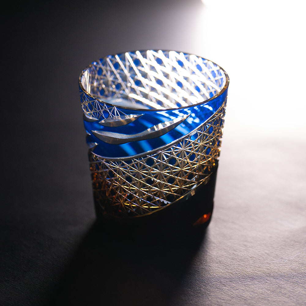 Otaru Kiriko Old Glass Miyabi
