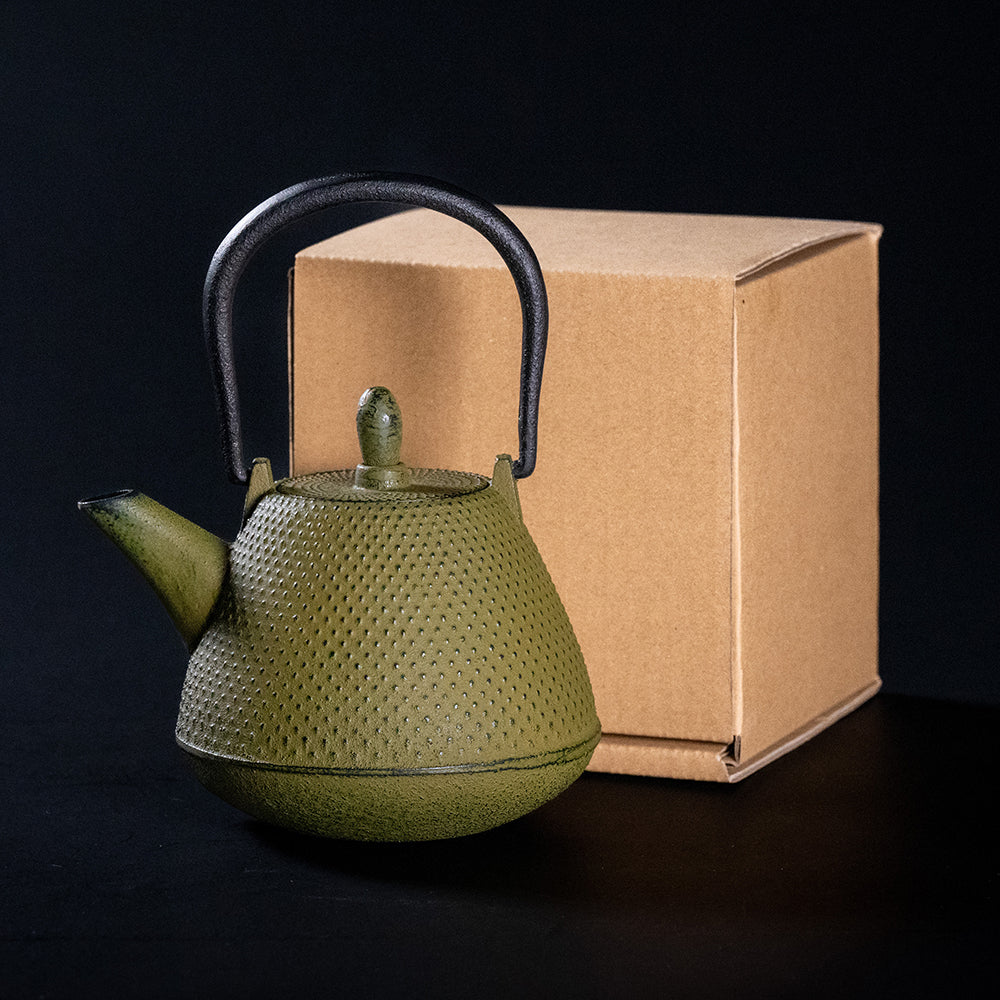 Nanbu Ironware Teapot Dome-shaped (Fuji-shaped) Arare 0.4L