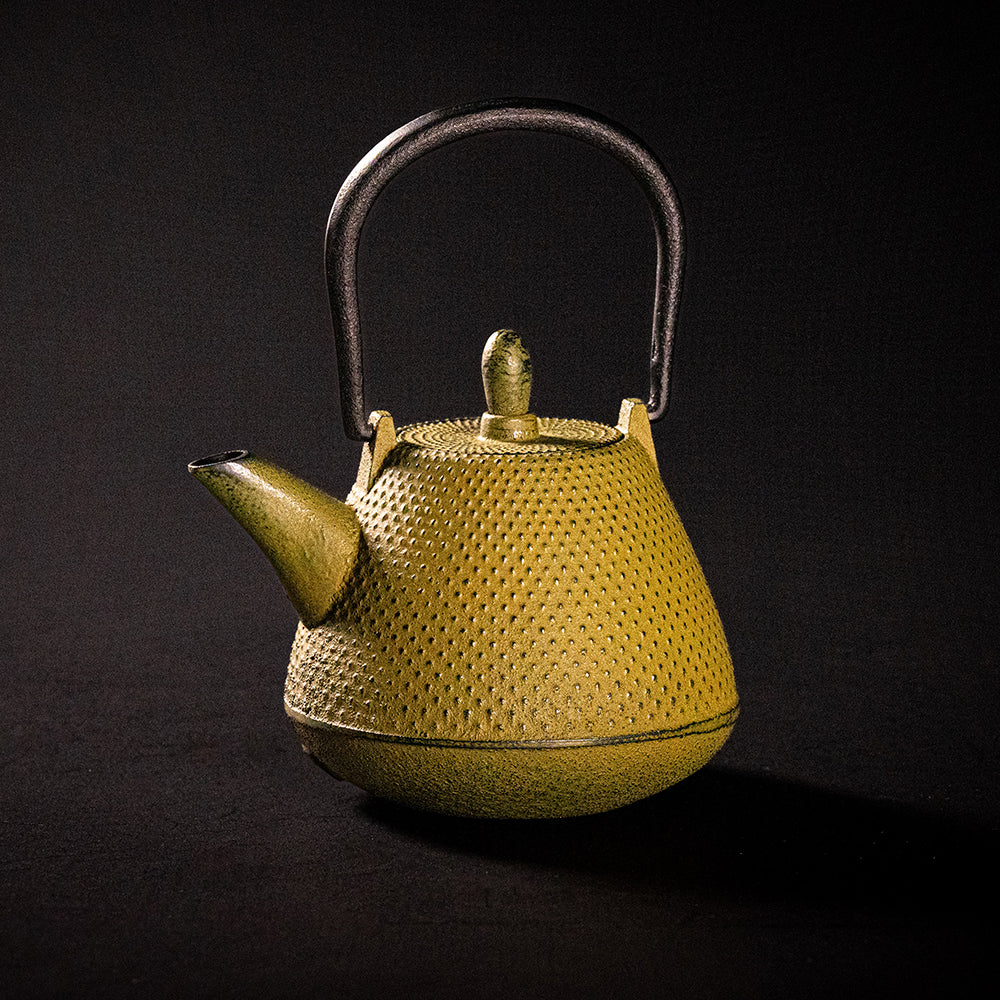 Nanbu Ironware Teapot Dome-shaped (Fuji-shaped) Arare 0.4L