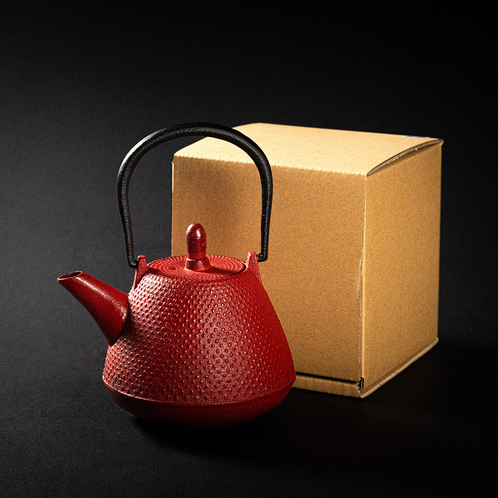 Nanbu Ironware Teapot Dome-shaped (Fuji-shaped) Arare 0.4L