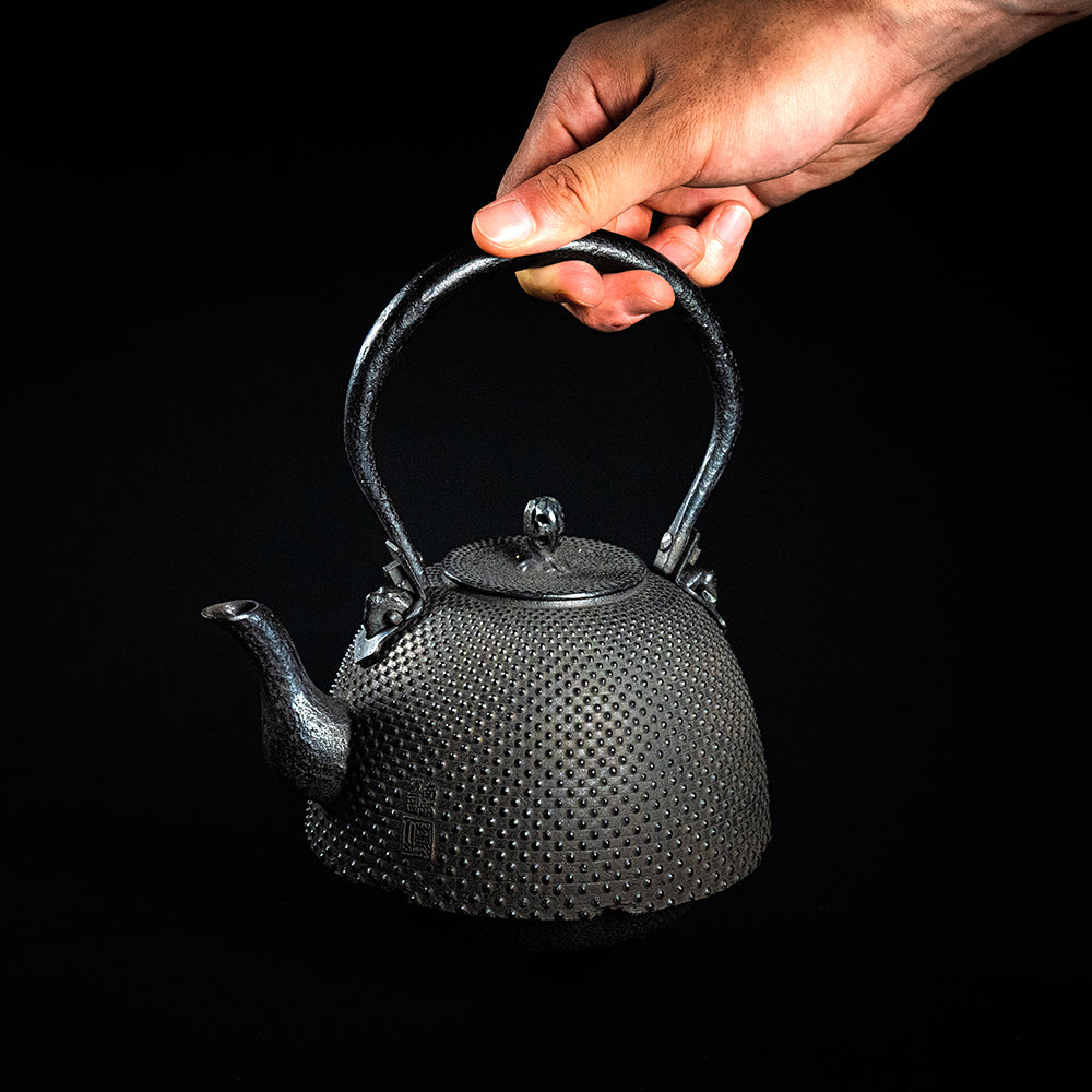 Nambu Ironware Iron Teapot Nambu Style Arare 1.0L