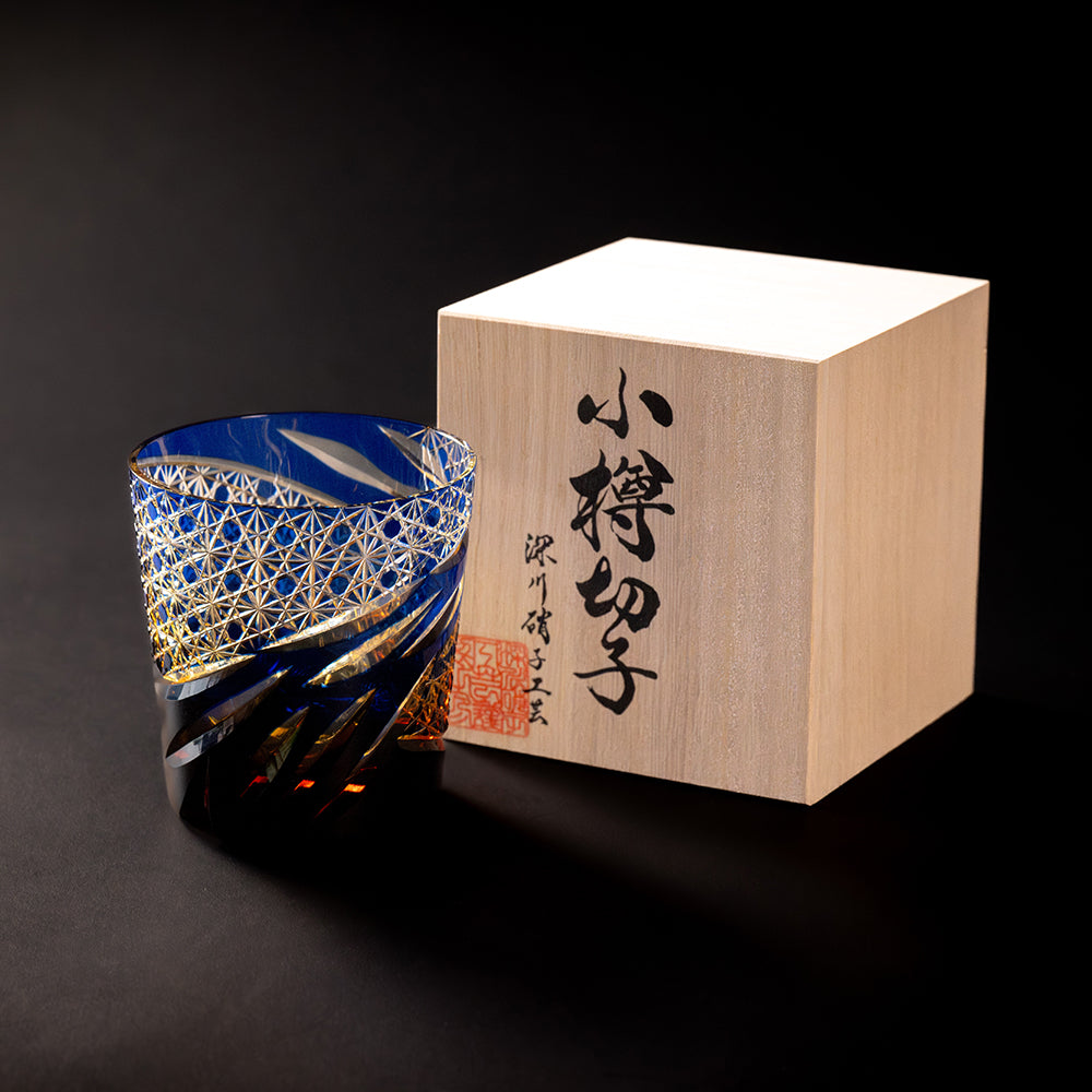 Otaru Kiriko Old Glass Miyabi