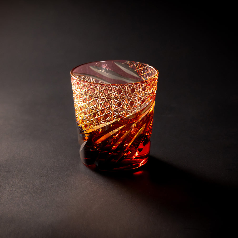Otaru Kiriko Old Glass Miyabi