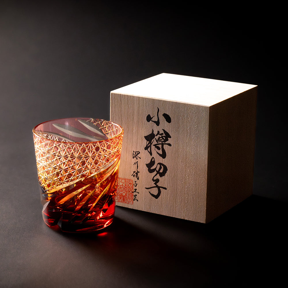 Otaru Kiriko Old Glass Miyabi