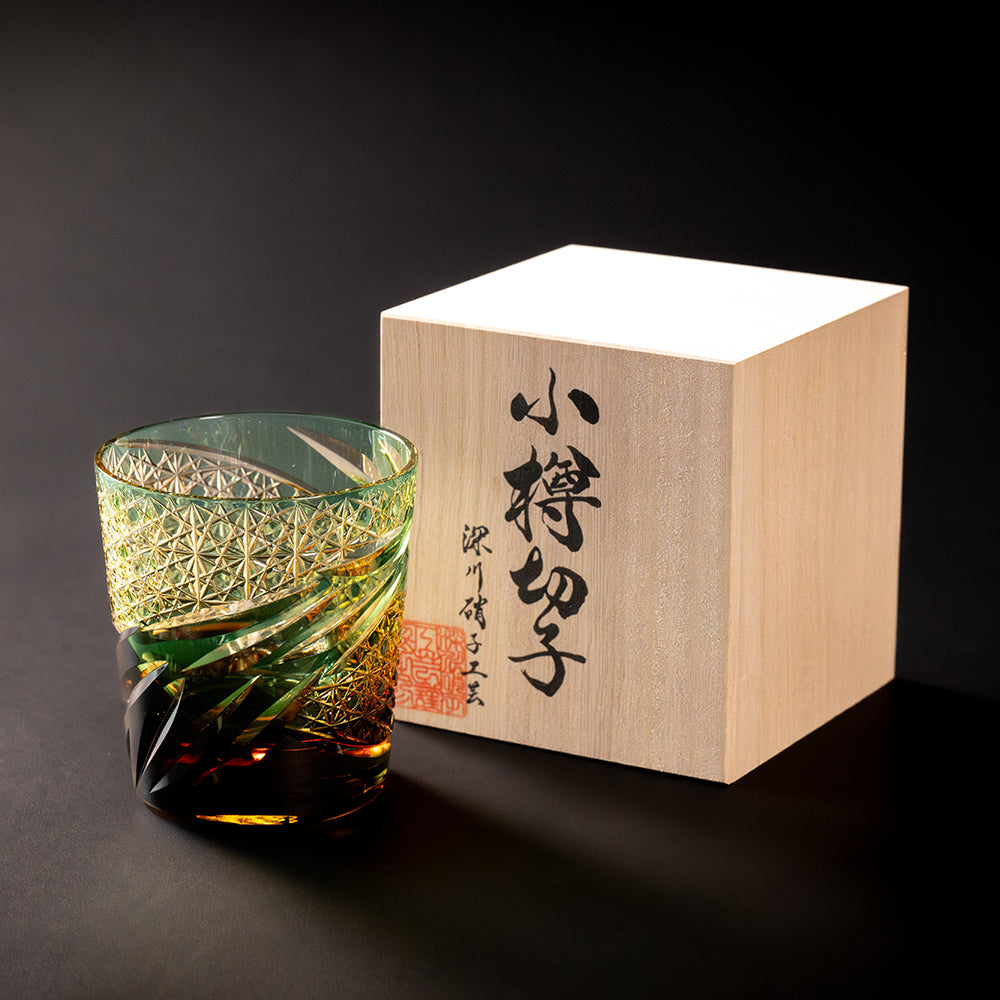Otaru Kiriko Old Glass Miyabi